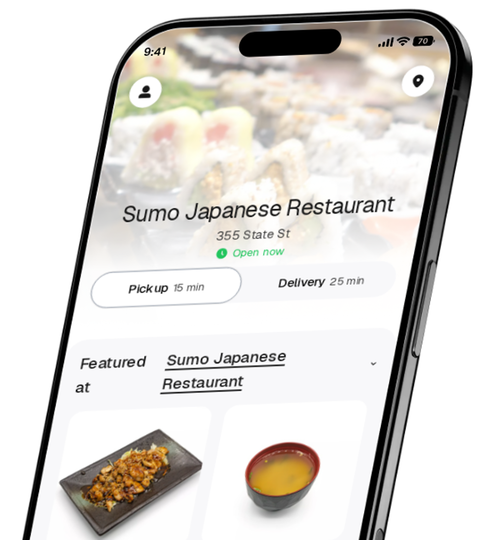 Sumo Japanese Restaurant app preview
