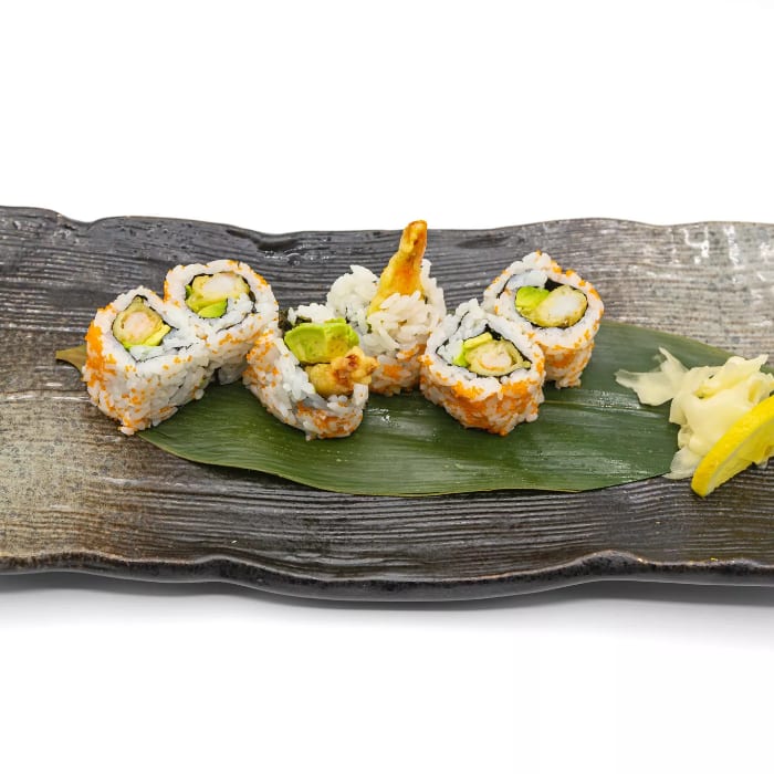 Shrimp Tempura Handroll.