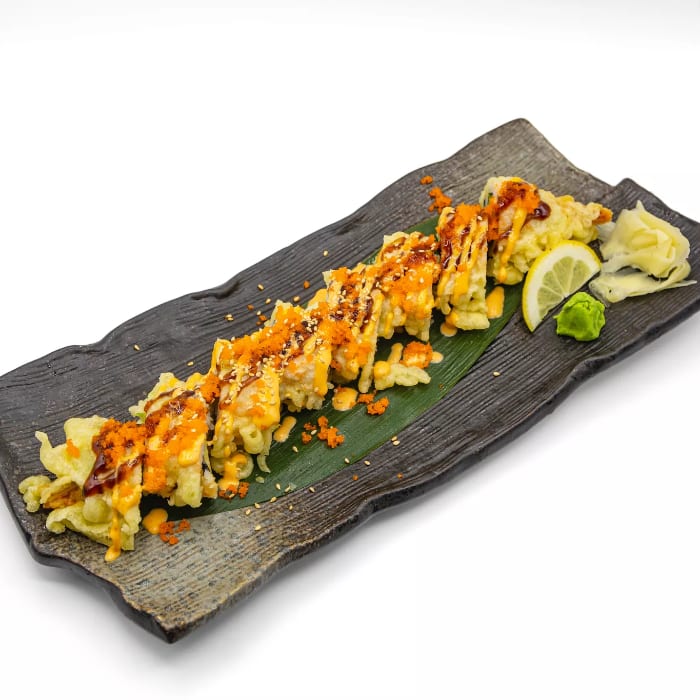 Golden Shrimp Tempura Roll.