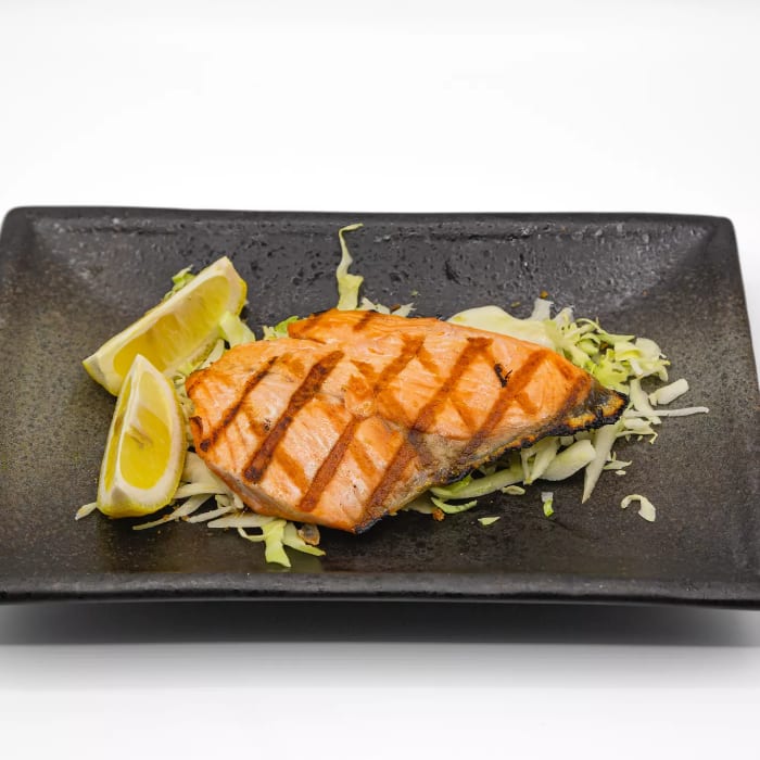 Salmon Shioyaki.
