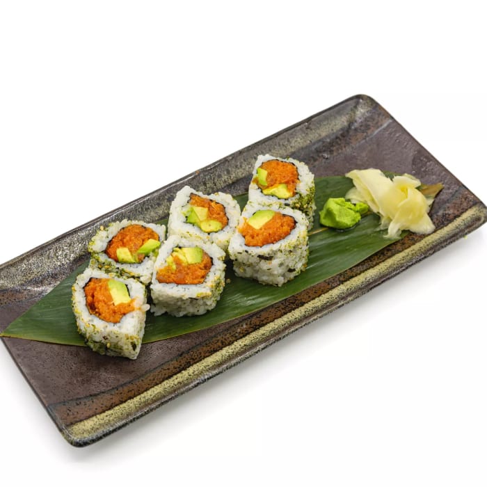 Spicy Tuna Handroll.