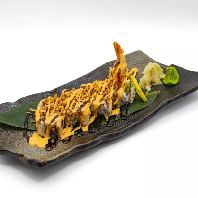 Crunch Shrimp Tempura Roll.