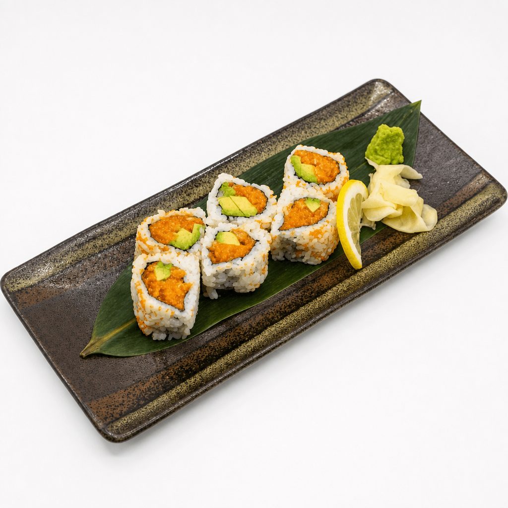 Spicy Salmon Roll.