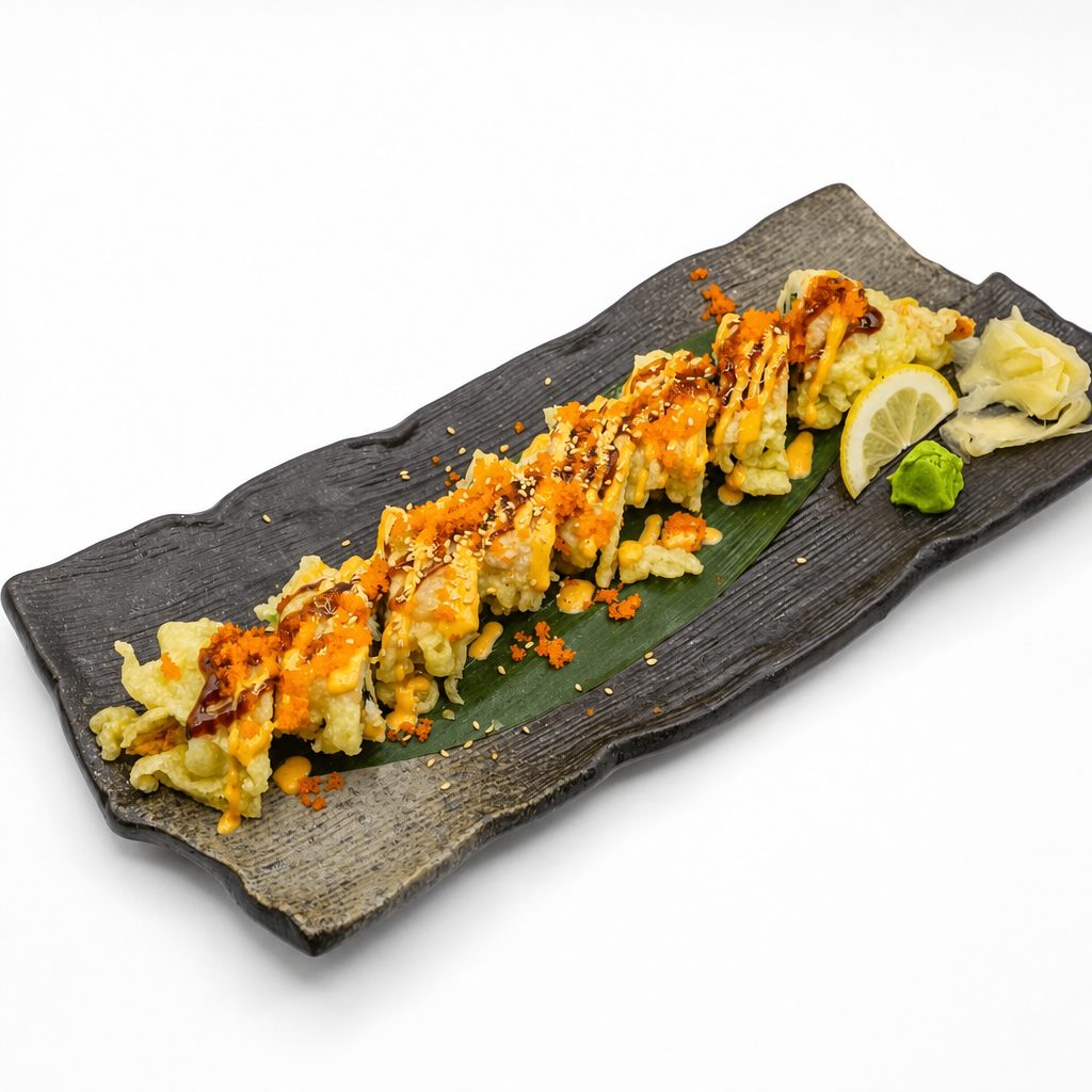 Golden Shrimp Tempura Roll.