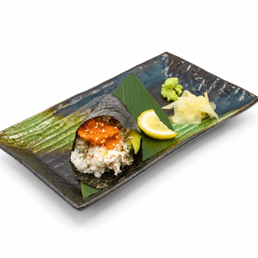 Red & White Handroll.