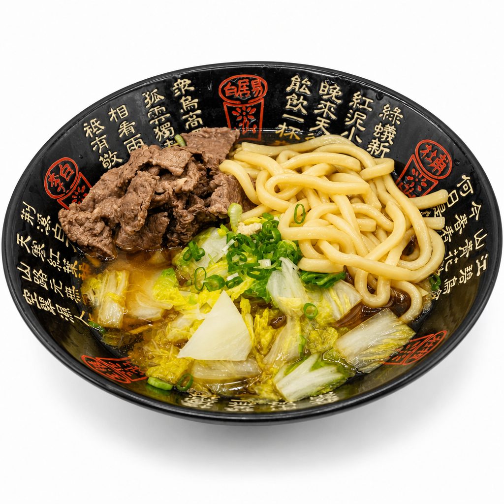 Beef Udon or Ramen.