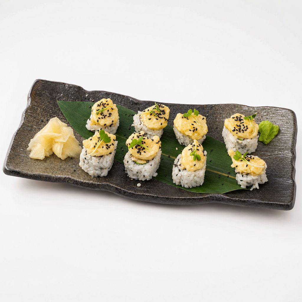 Popcorn Shrimp Roll.