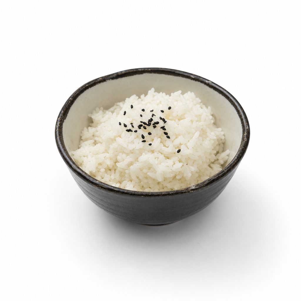 Steamed Rice.