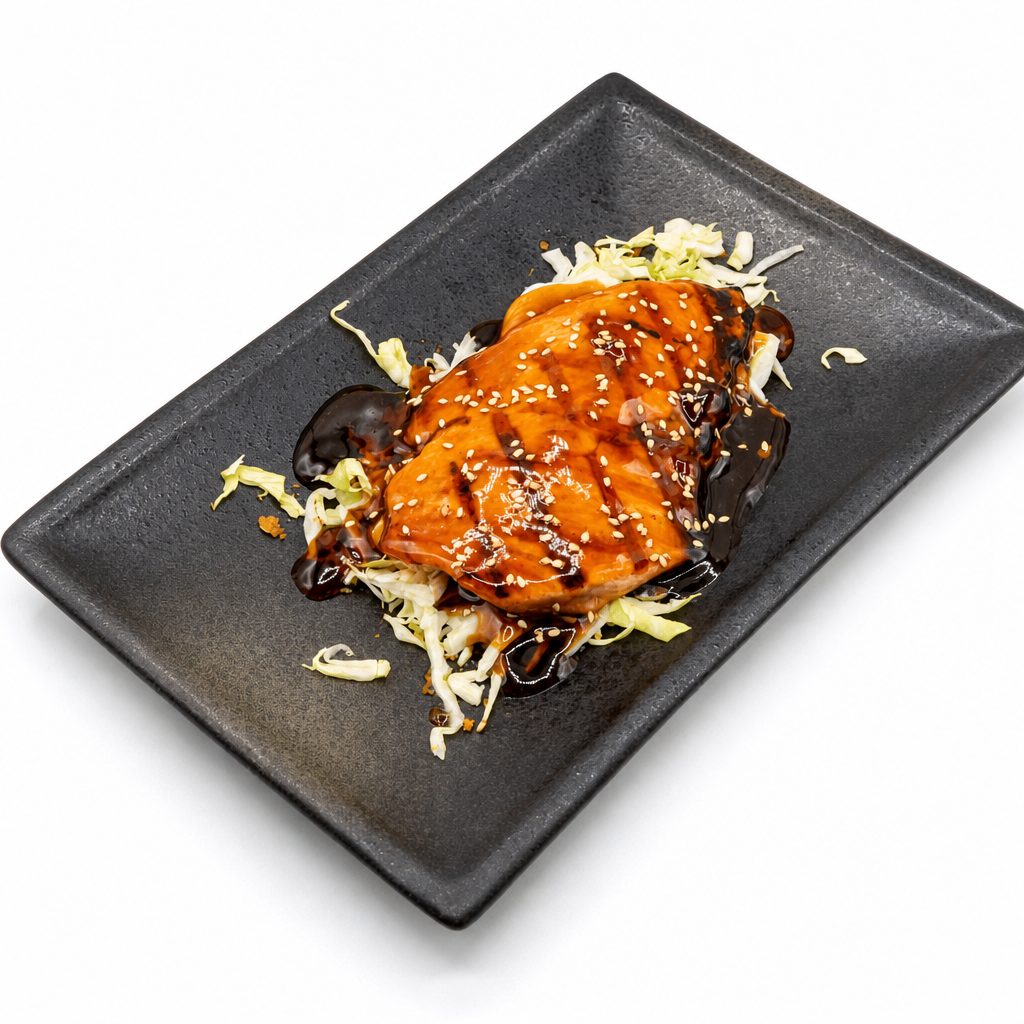 Salmon Teriyaki.