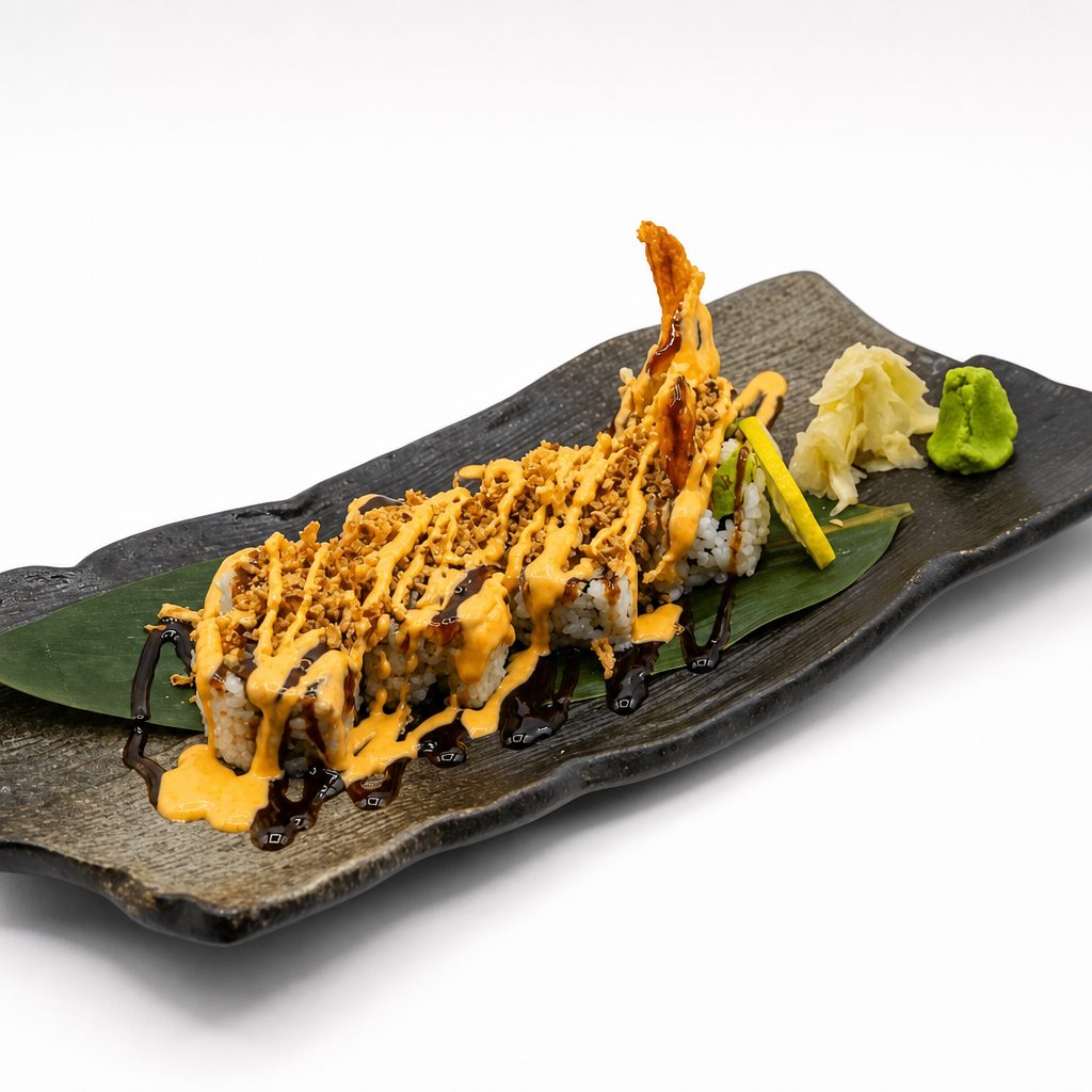 Crunch Shrimp Tempura Roll.