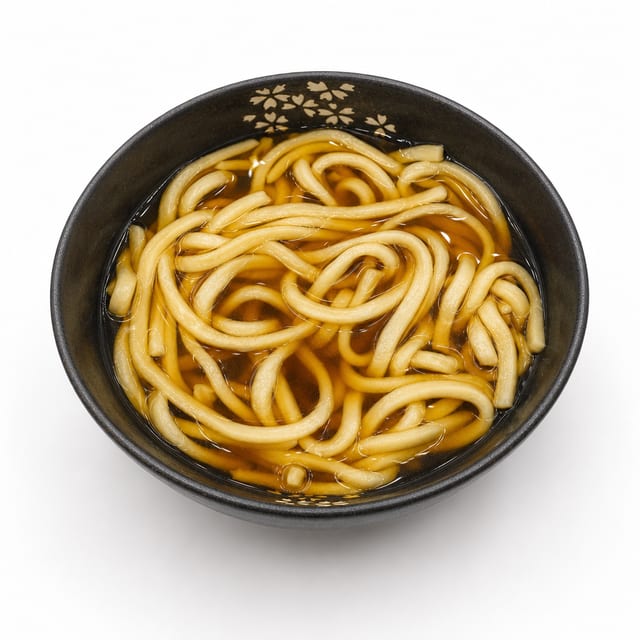 Plain Udon or Ramen.
